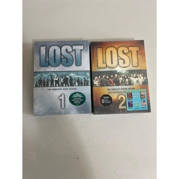 LOST DVD The TV Show Seasons 1 and 2 Complete Sealed Never Opened NWT - Picture 1 of 6